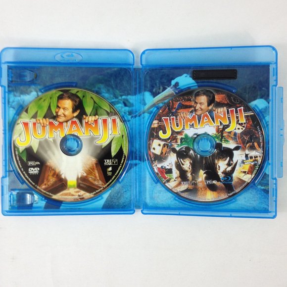 Jumanji - BLU-RAY / DVD Combo Pack - 1995 - Used - Picture 3 of 3